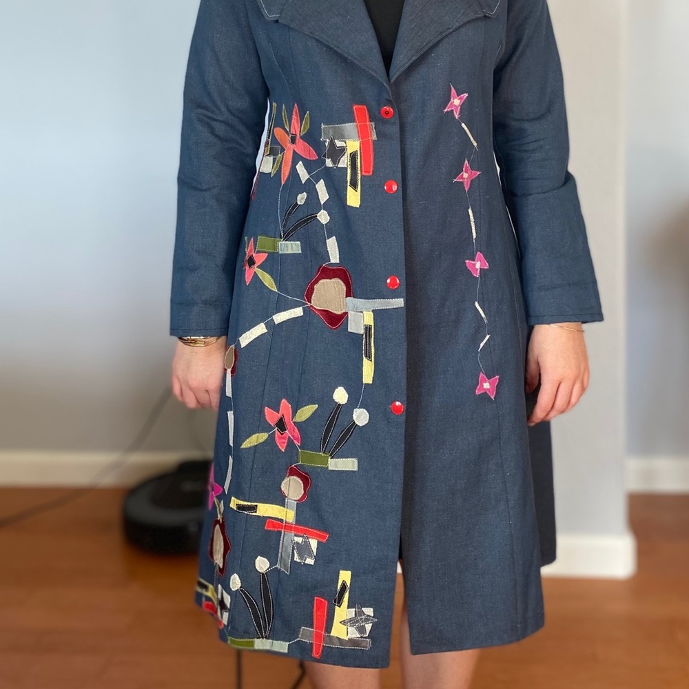 Jean like coat